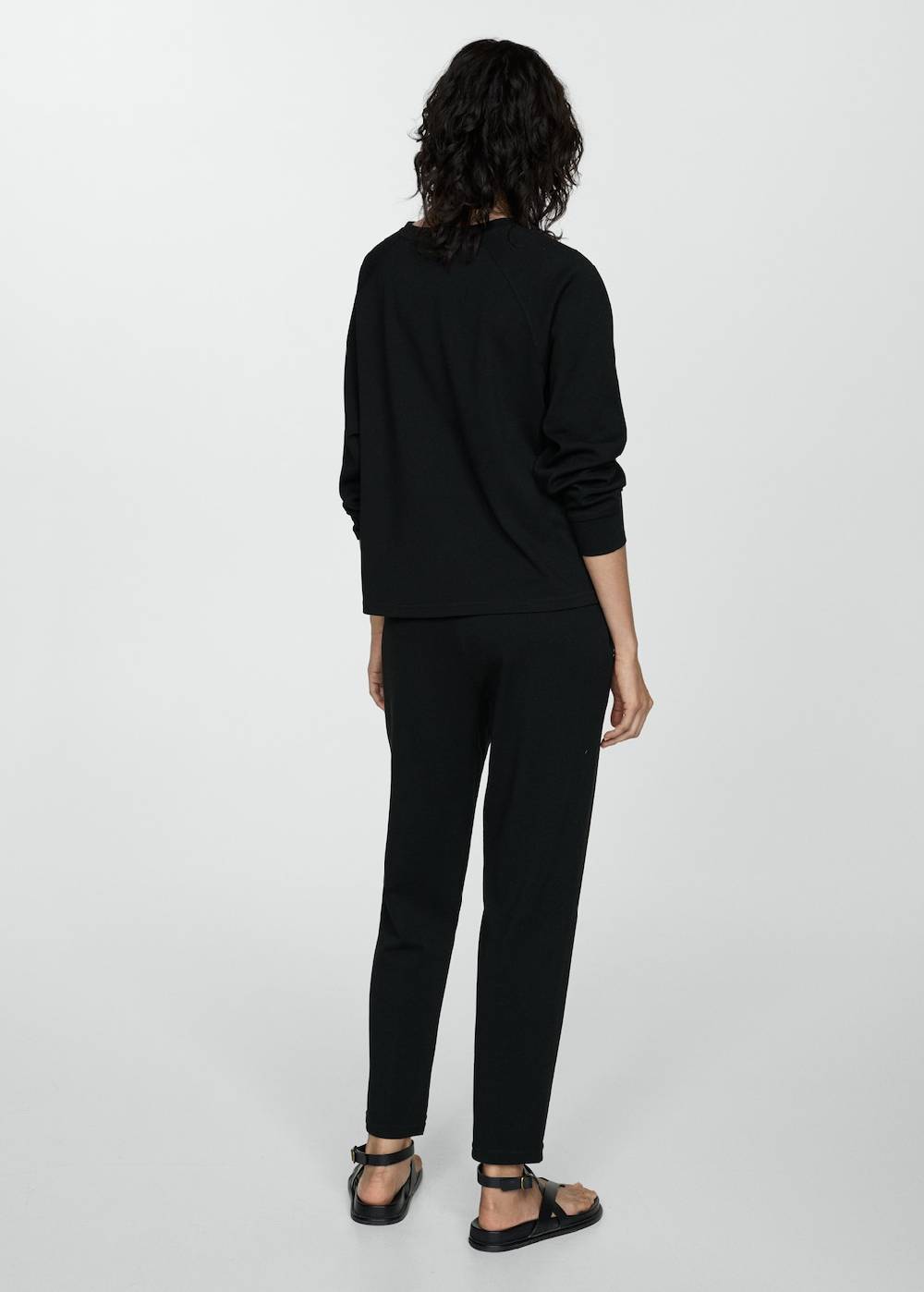 Mango Jogger Pants mit Nähten Kostenloser Versand international