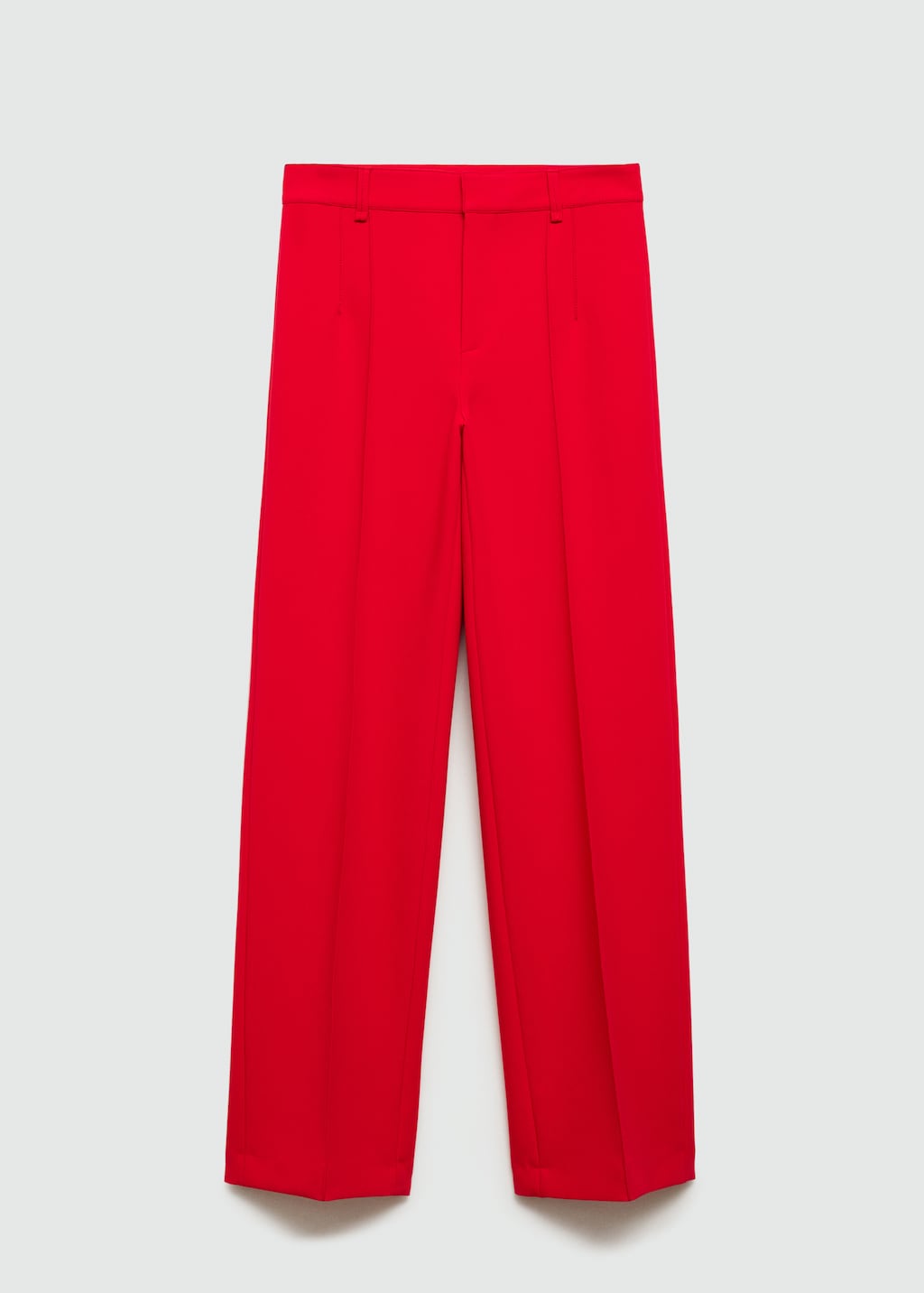 Mango Gerade Hose mit Ziernähten Outlet