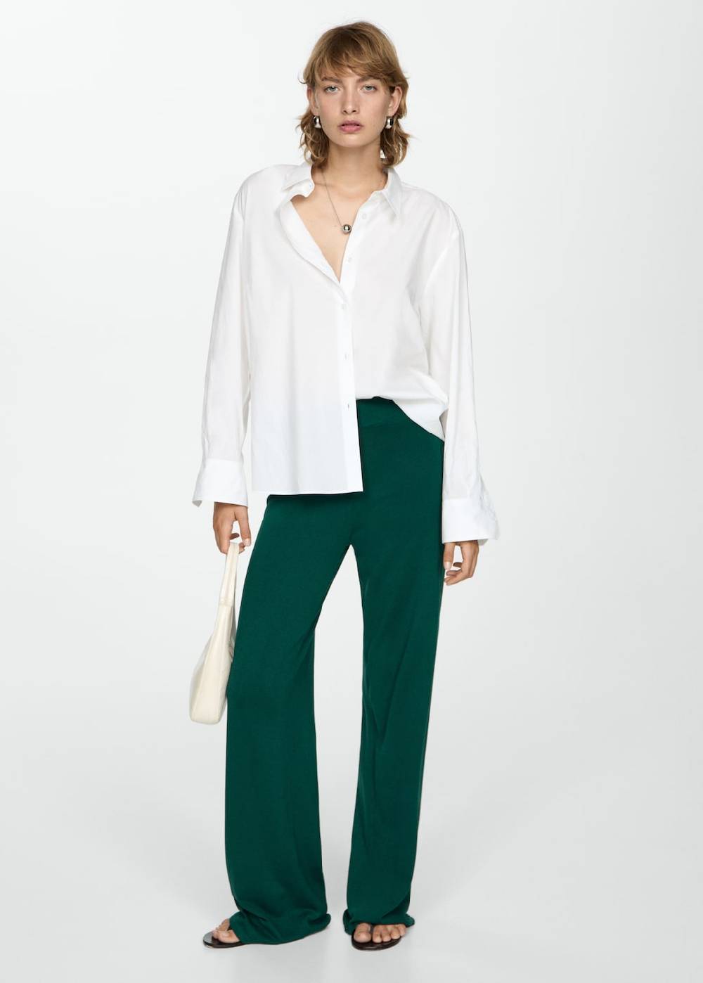 Mango Wideleg-Strickhose Fabrikverkauf