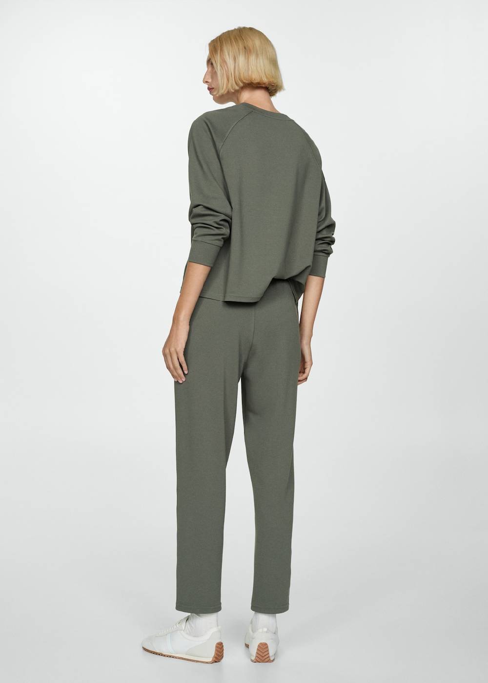 Mango Jogger Pants mit Nähten Kostenloser Versand