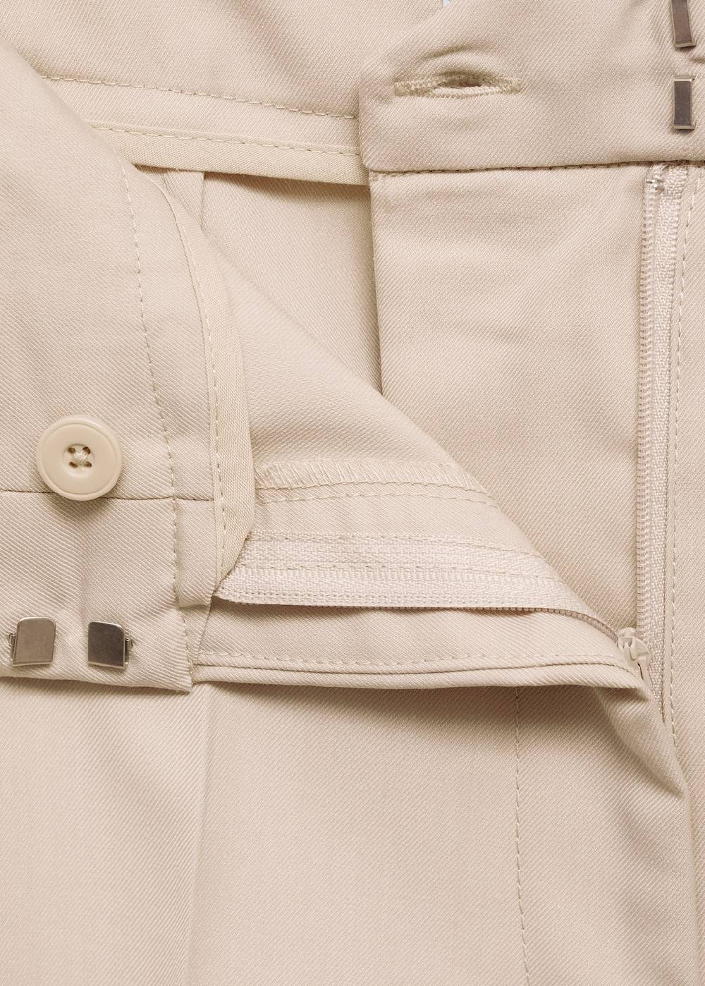 Mango Gerade Bundfaltenhose Sonderangebot