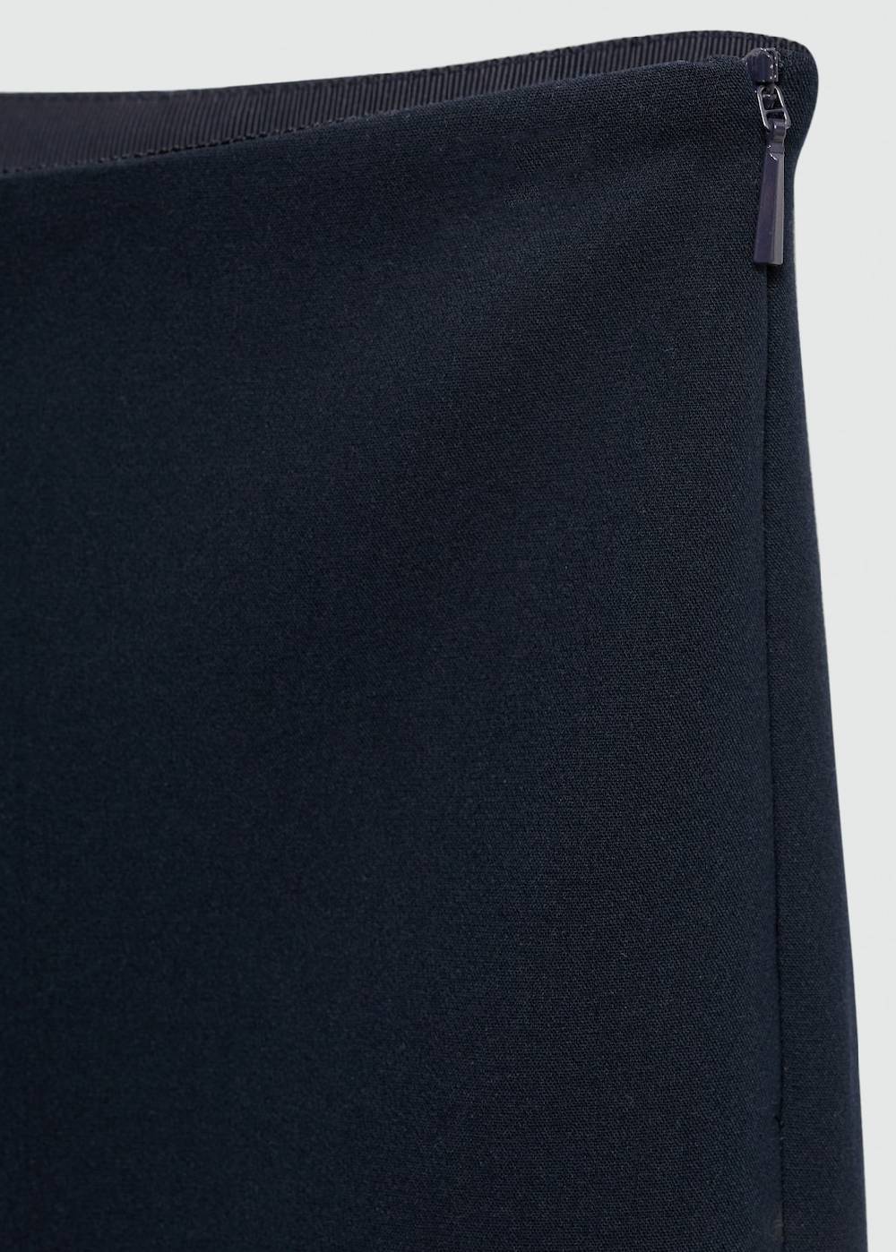 Mango Wideleg-Bundfaltenhose Rabatt