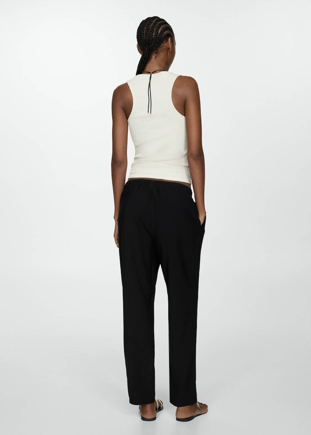 Mango Jogger Pants mit Kordel Versandkostenfrei