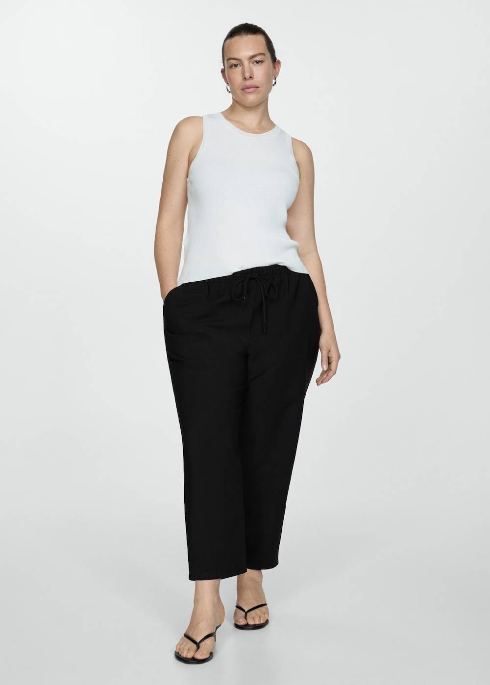 Mango Jogger Pants mit Kordel Versandkostenfrei