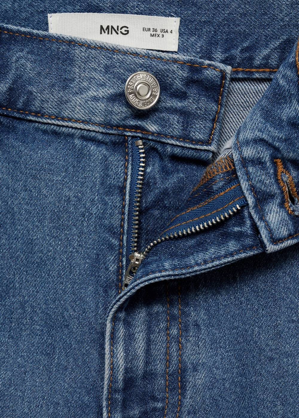 Mango Jeans-Shorts mit hoher Taille Begrenztes Angebot