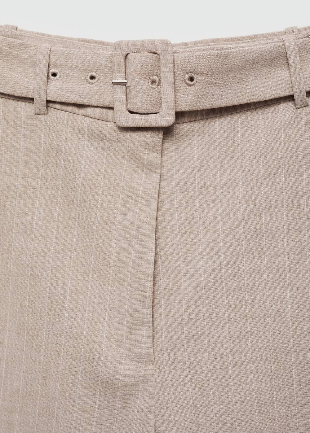 Mango Gerade Nadelstreifenhose Saisonschlussverkauf