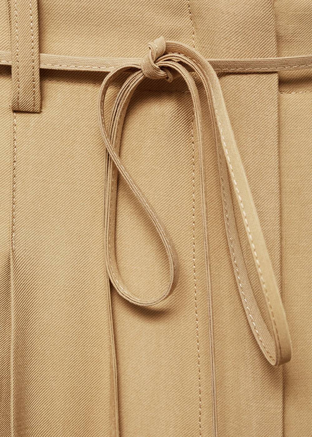 Mango Wideleg-Hose mit Stretchbund Online Outlet