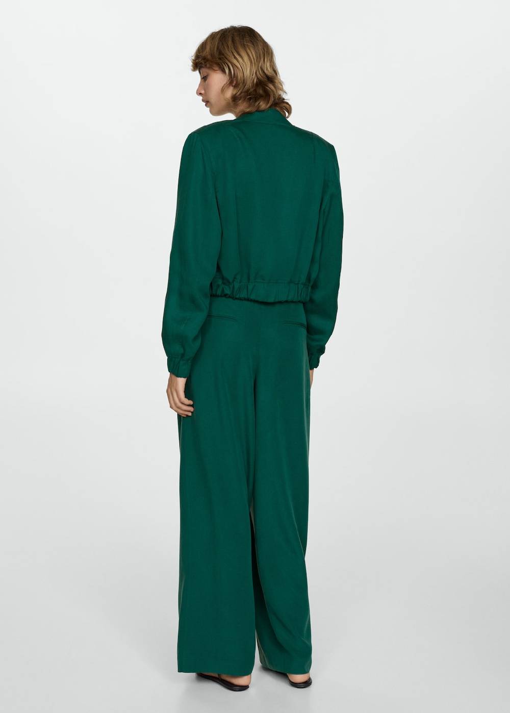 Mango Lyocell-Hose mit Gürtel Exklusive Angebote