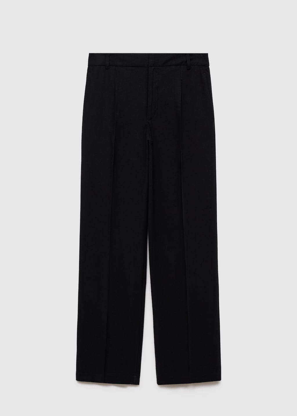 Mango Gerade Bundfaltenhose Blitzangebot