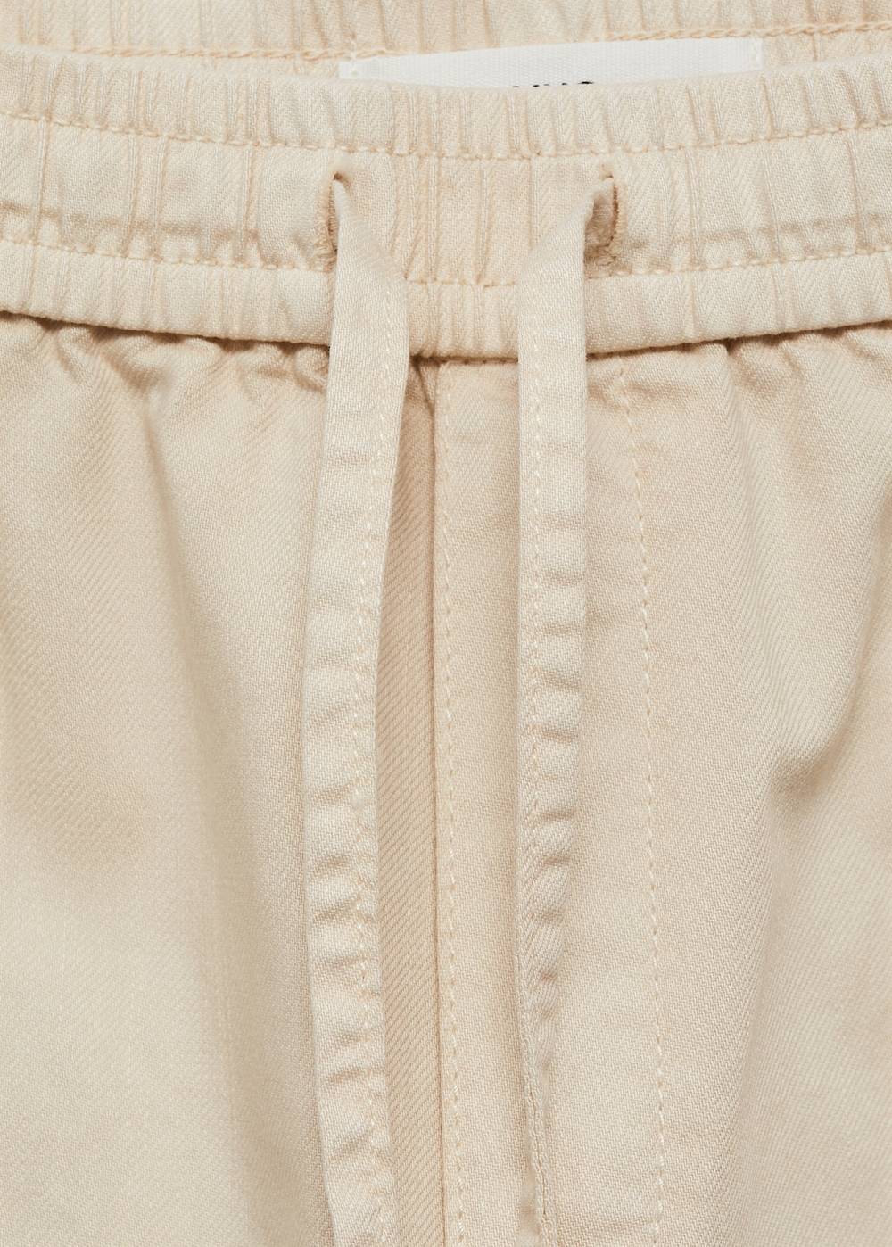 Mango Baumwollhose mit Gummibund Kauf eins, bekomm eins gratis