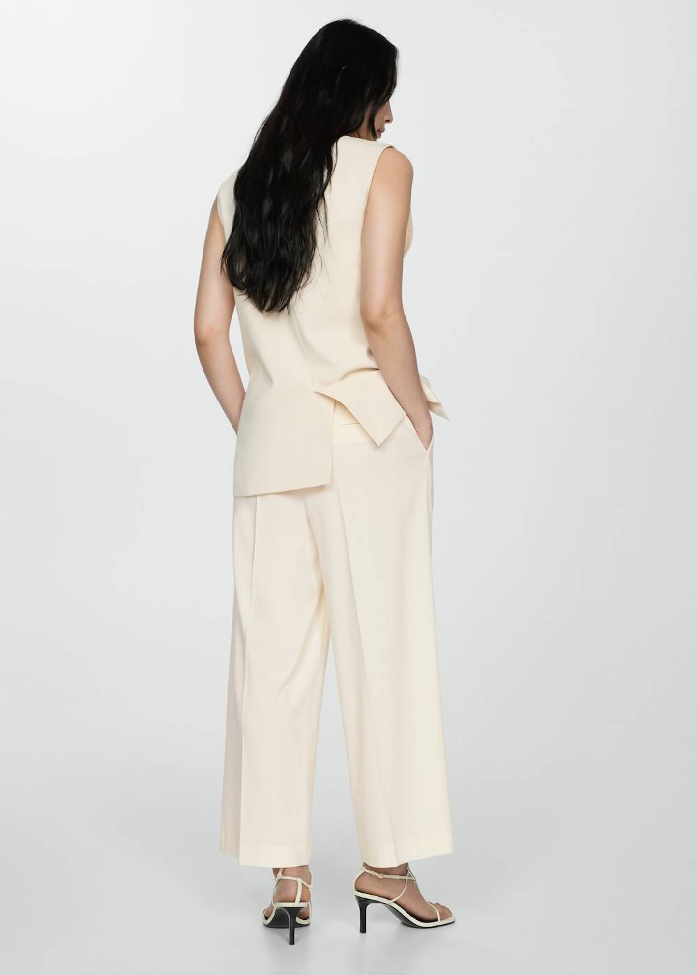 Mango Culotte mit Bundfalten Tägliche Deals