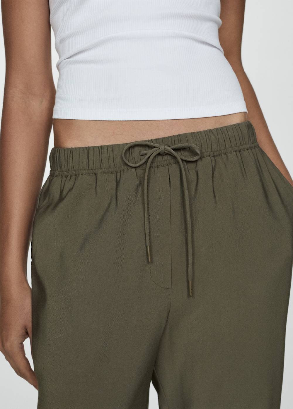 Mango Jogger Pants mit Kordel Riesige Ersparnisse