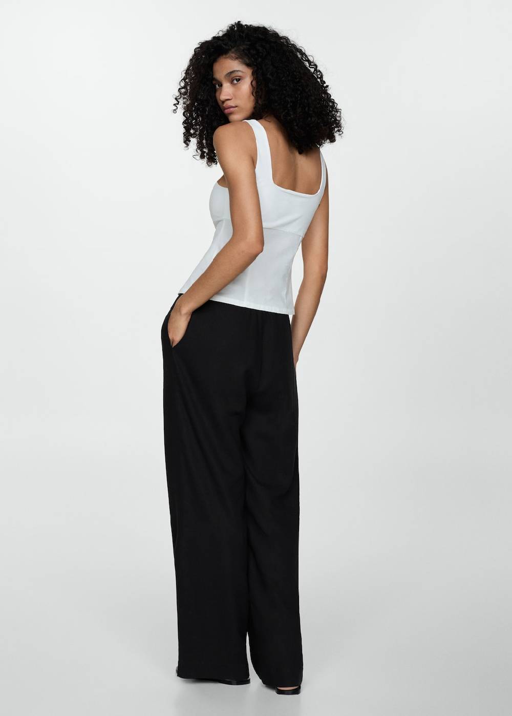 Mango Gerade Leinenhose Super Sparpreis