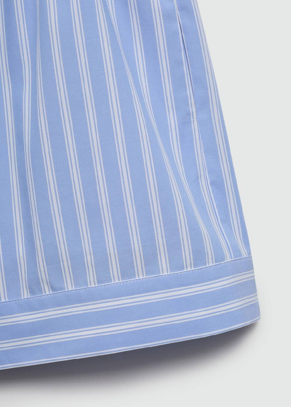 Mango Gerade Shorts mit Streifenmuster Letzte 3 Tage