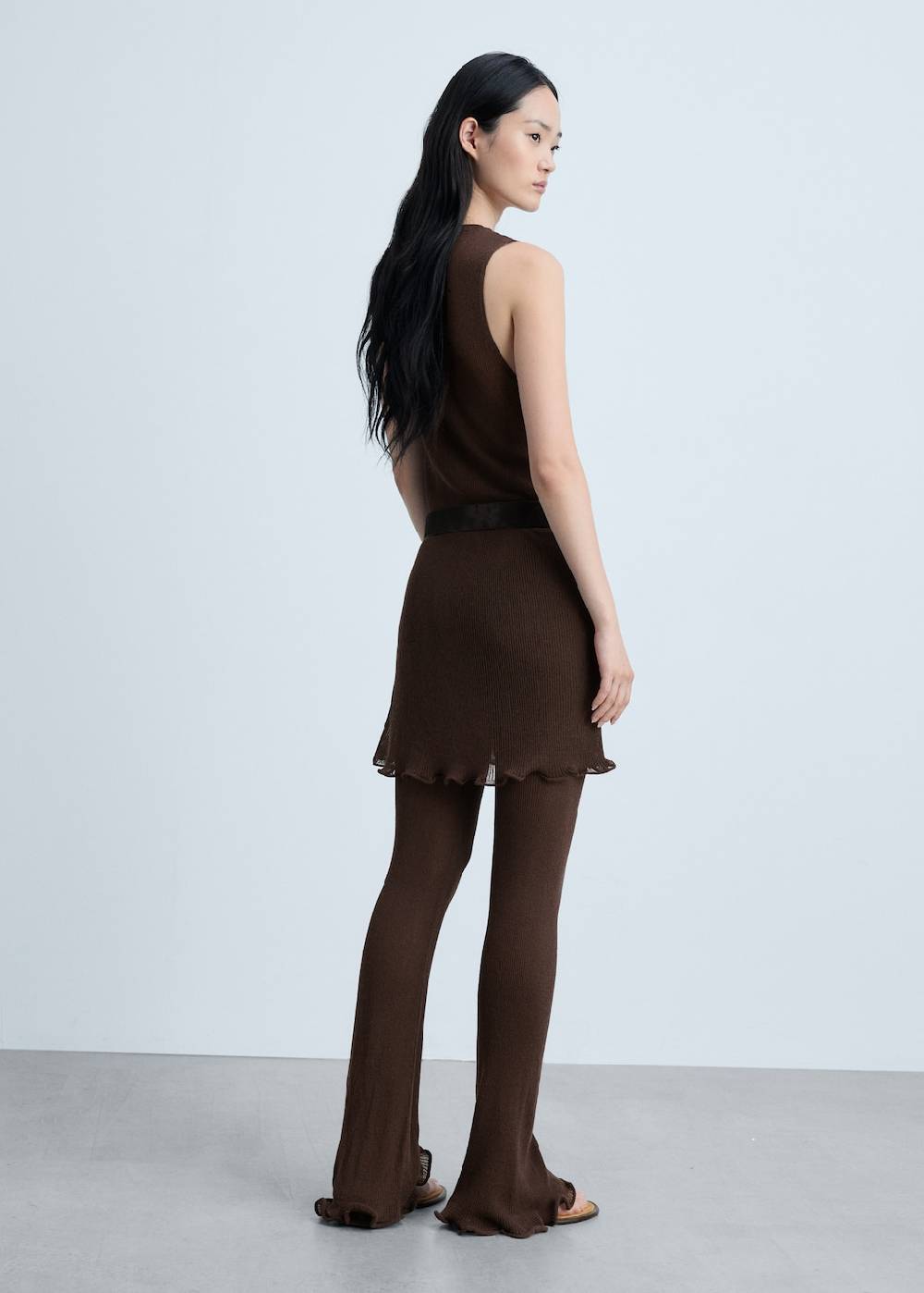 Mango Flare-Strickhose Letzter Tag