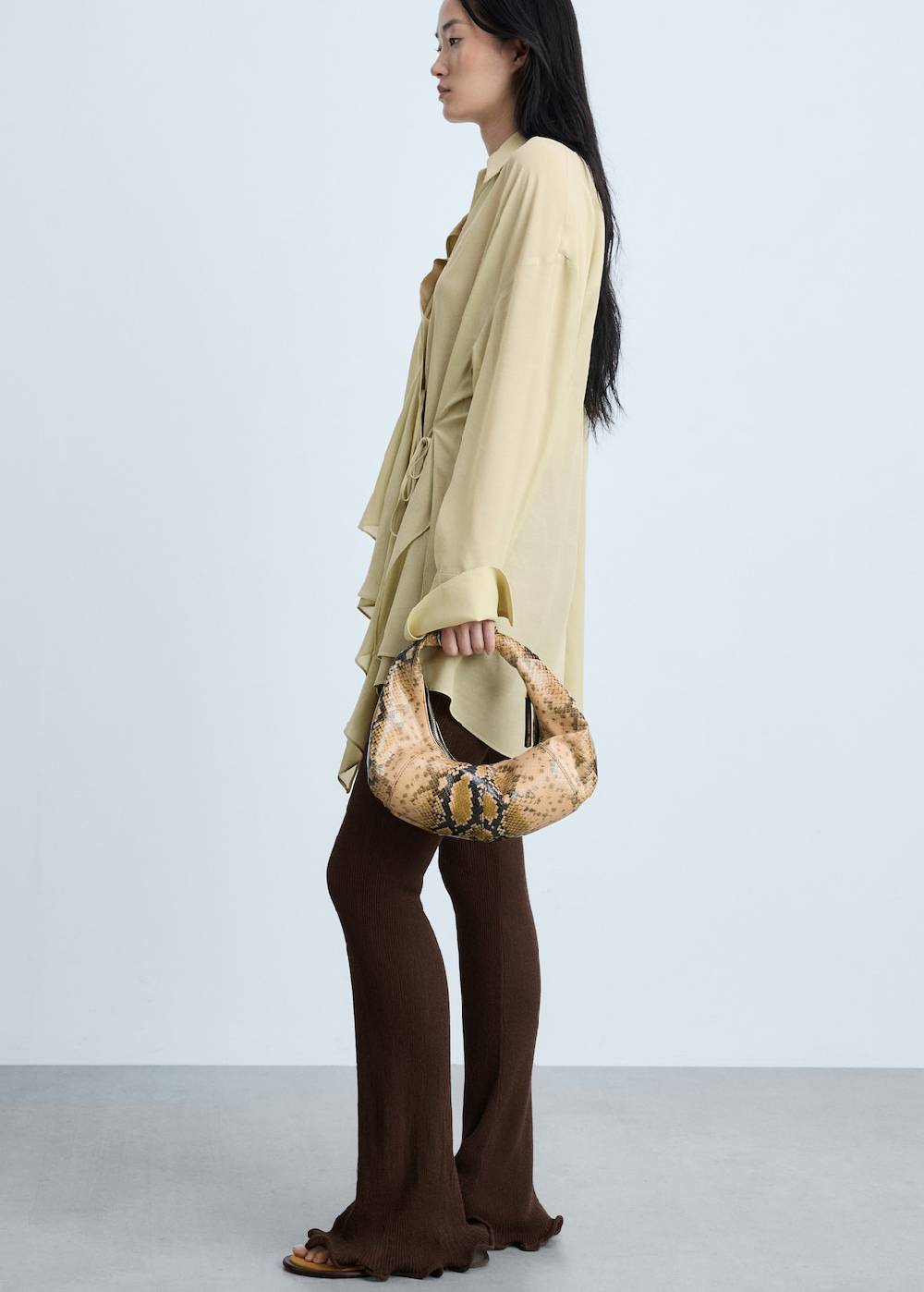 Mango Flare-Strickhose Letzter Tag
