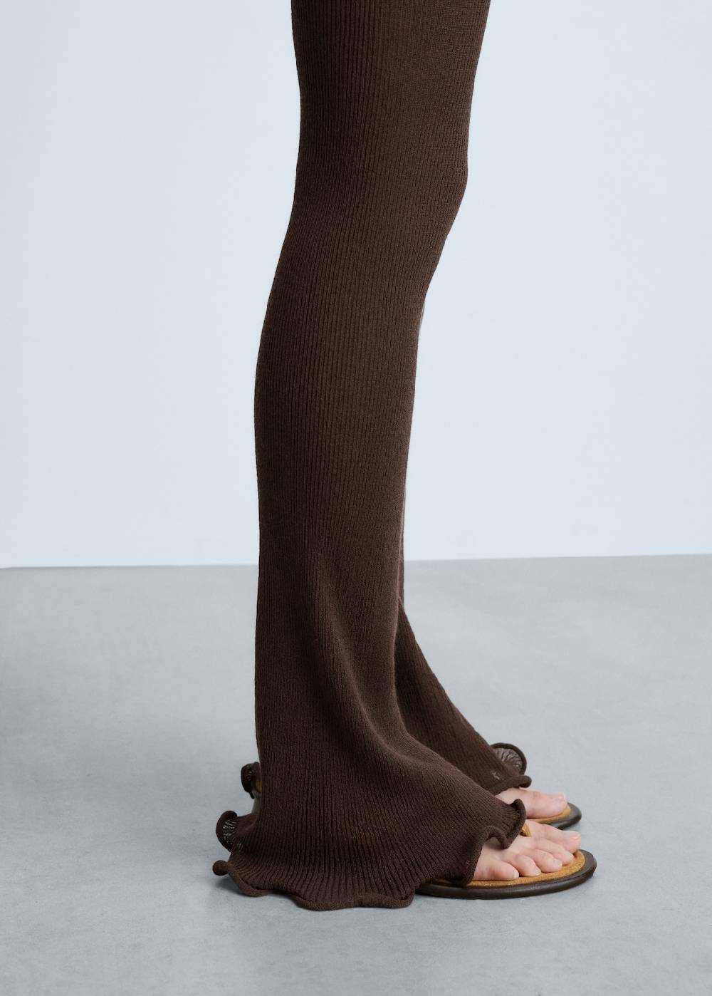 Mango Flare-Strickhose Letzter Tag