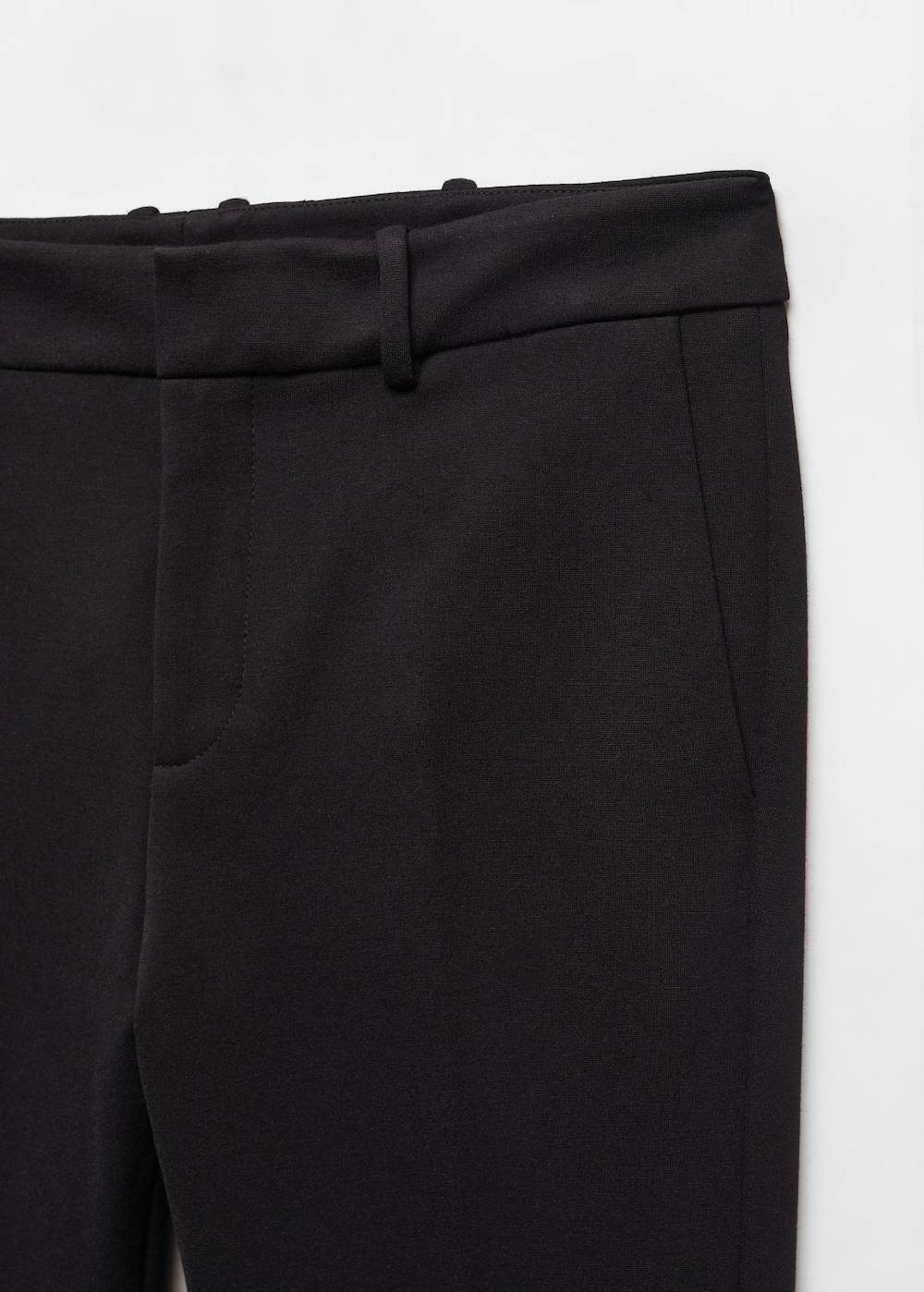 Mango Gerade Hose aus Romanit-Jersey Super Rabatt