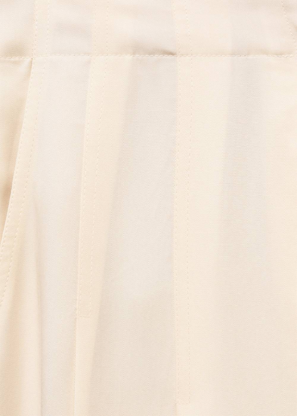 Mango Lyocell-Bundfaltenhose Großer Ausverkauf