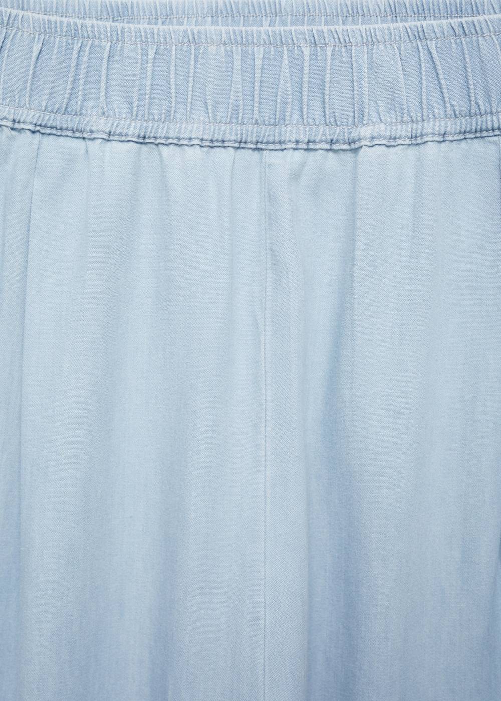 Mango Fließende Baumwollhose Black Friday