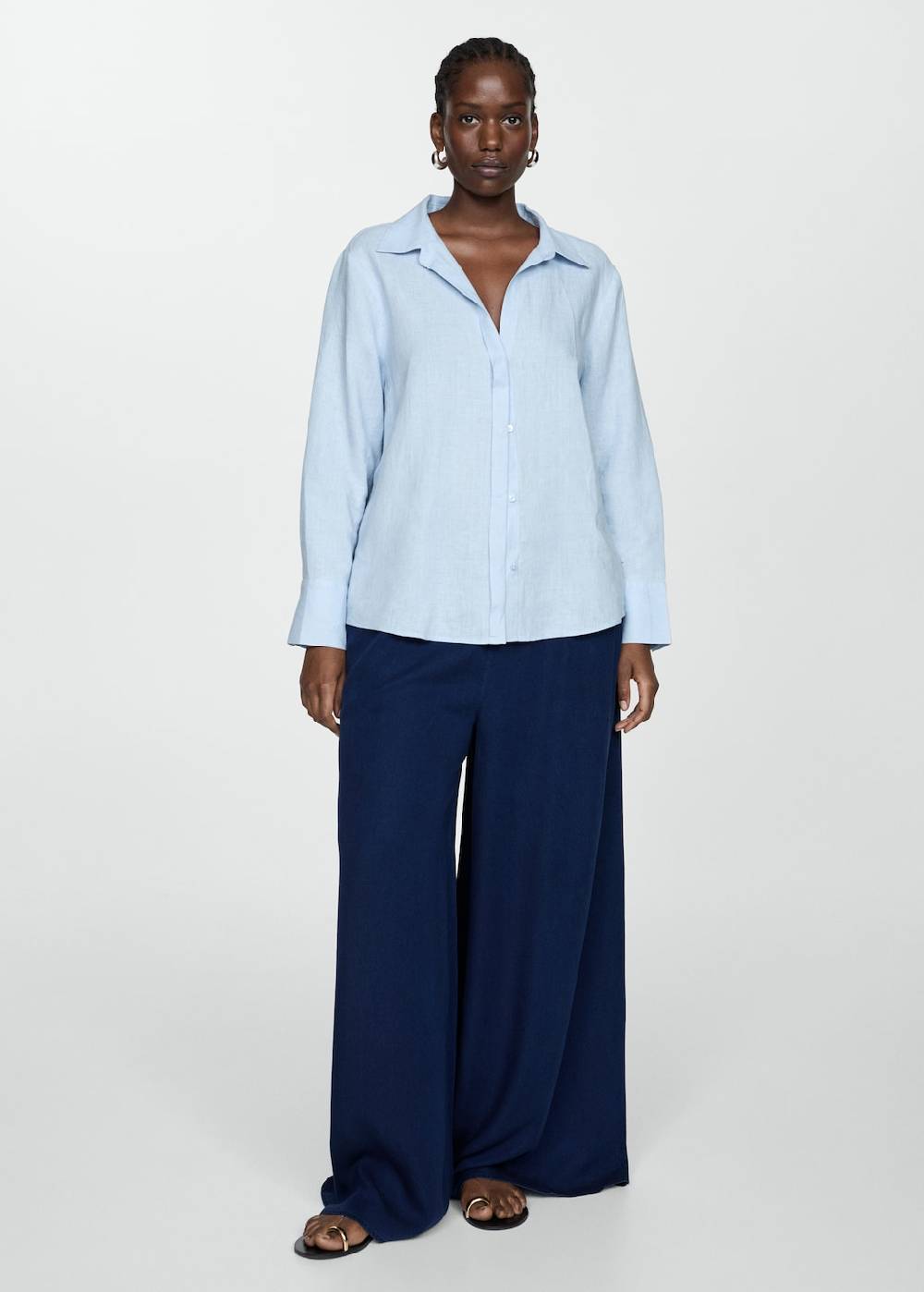 Mango Lyocell-Hose mit Stretchbund Zeitlich begrenztes Angebot