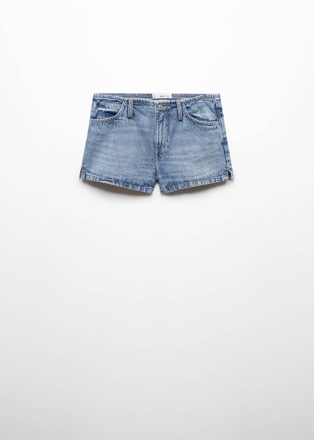 Mango Denim-Shorts mit niedriger Bundhöhe Bestseller