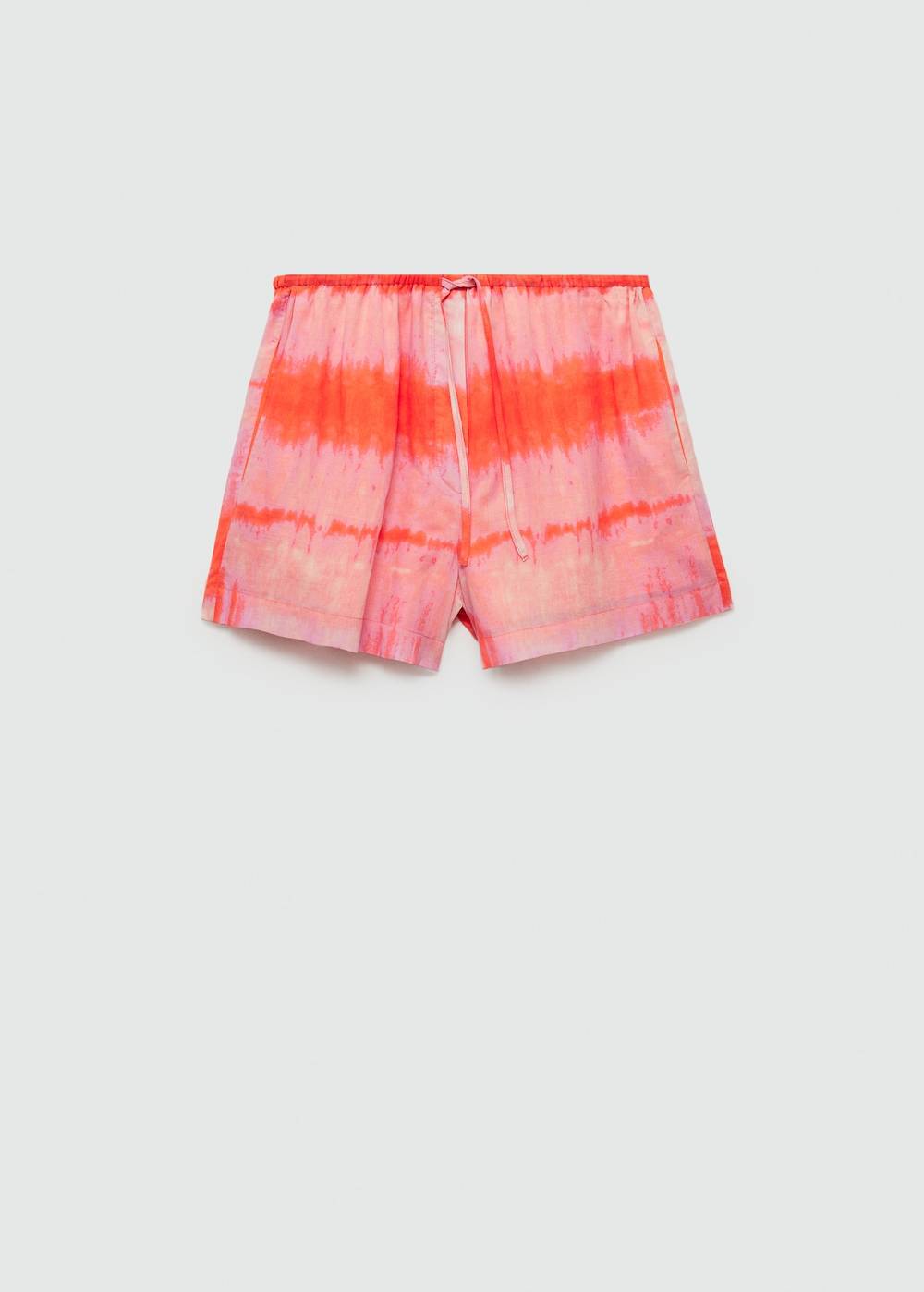 Mango Gemusterte Shorts mit Stretchbund VIP-Rabatte