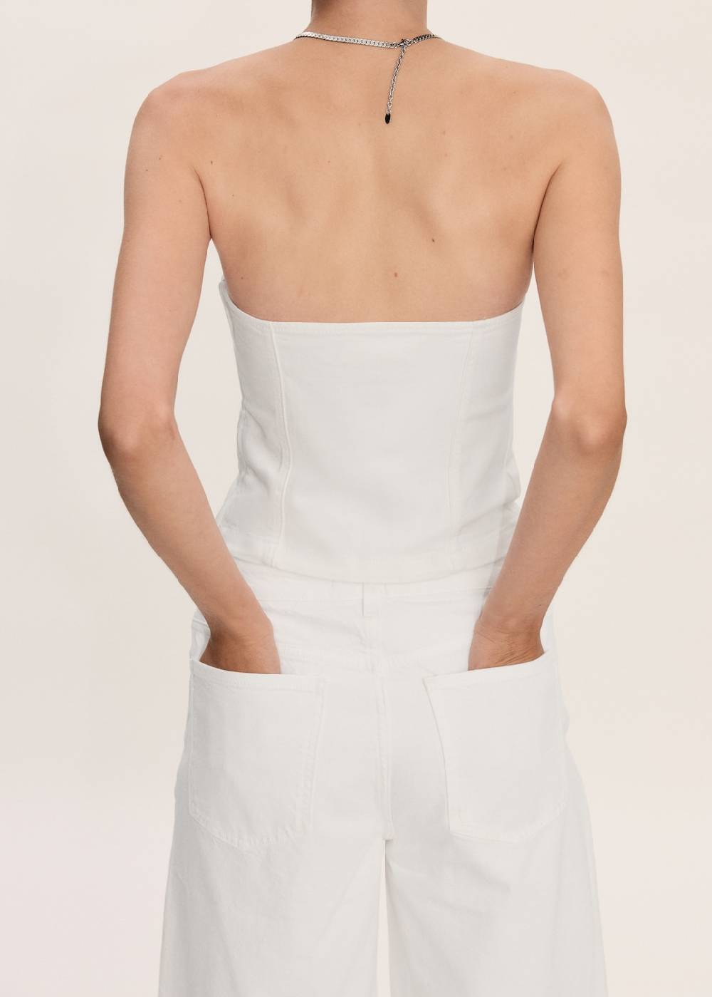 Mango Oversized-Bermudashorts aus Jeans Tiefpreis