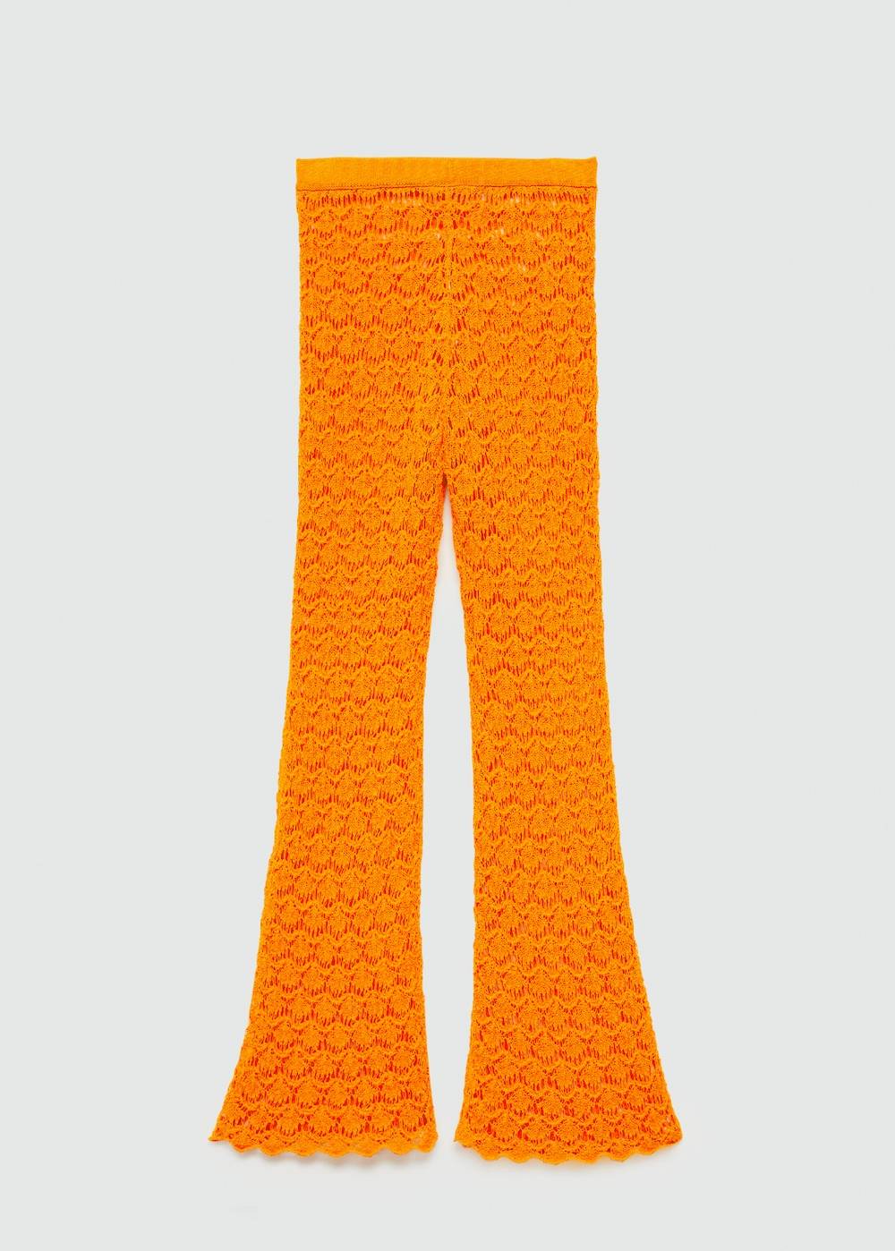 Mango Flared-Häkelhose Wochenangebot