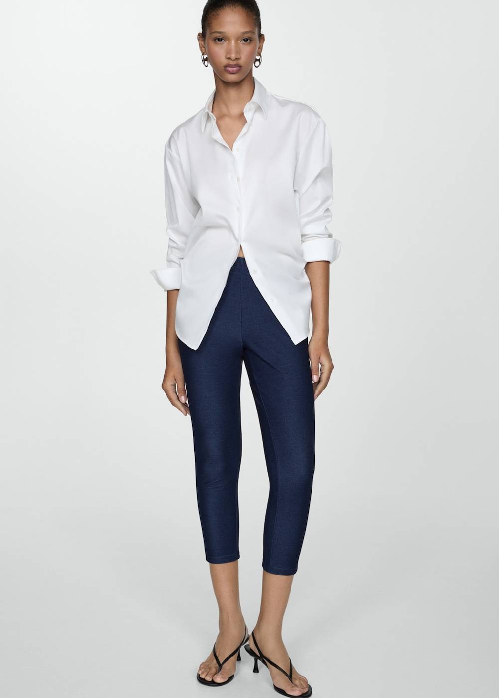 Mango Capri-Leggings Sonderangebot der Fabrik