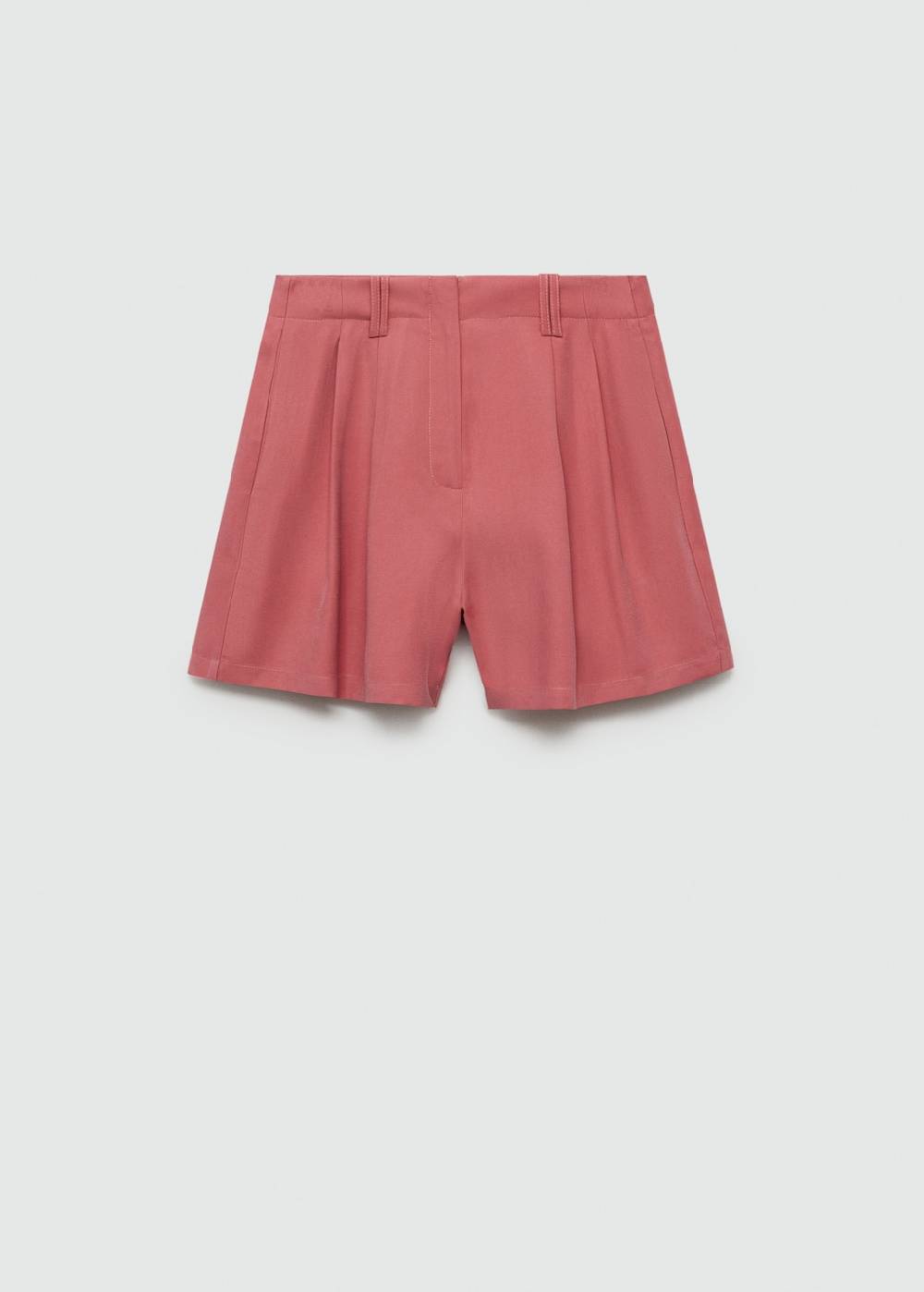 Mango Bundfaltenshorts mit mittlerer Bundhöhe Riesige Rabatte