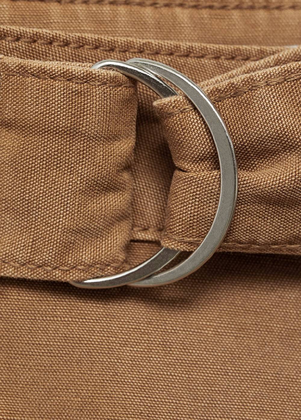 Mango Wideleg-Hose aus Lyocell 50% Rabatt mit kostenlosem Versand