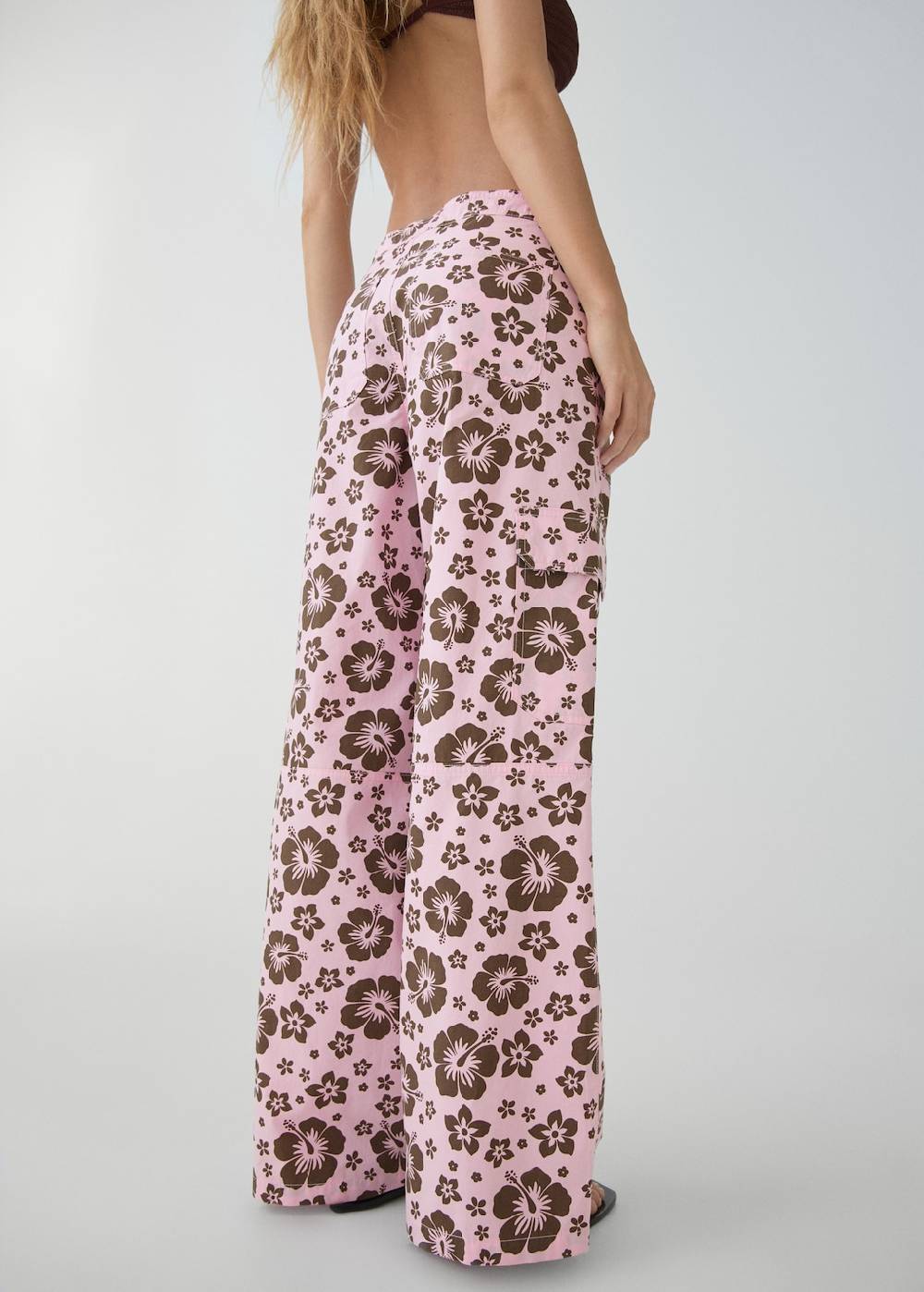 Mango Hose mit Blumenmuster Speichern exportieren