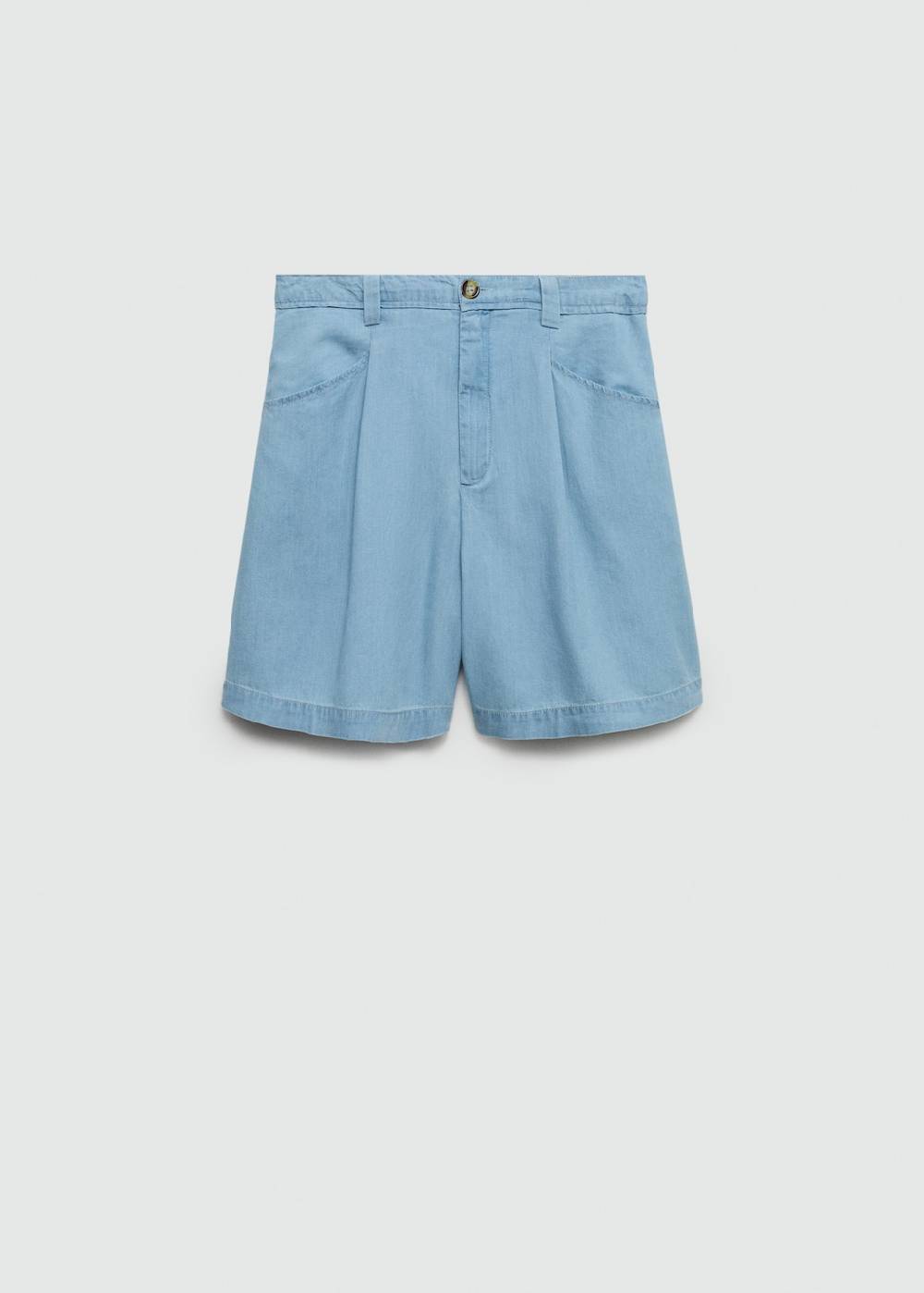 Mango Gerade Shorts mit mittlerer Bundhöhe Versandkostenfrei