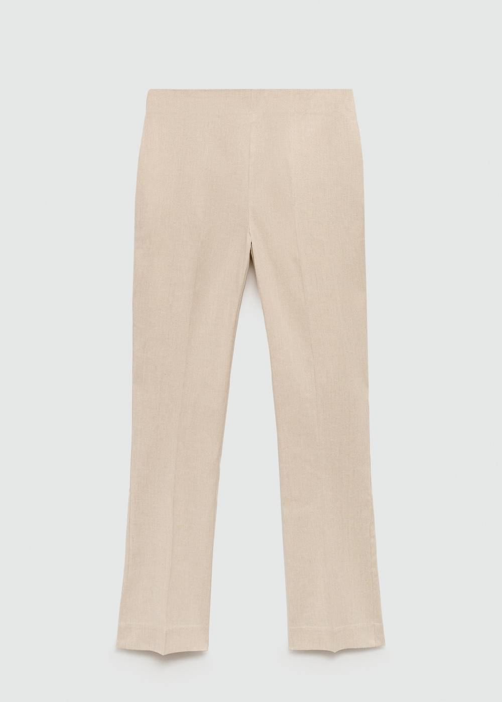 Mango Flared-Hose aus Leinen Neueste Mode