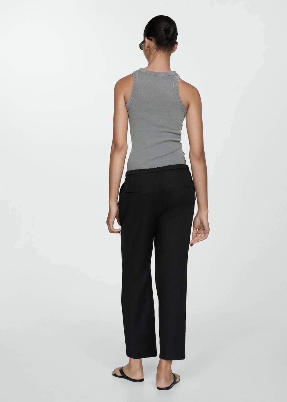 Mango Jogger Pants aus 100 % Leinen Neuheiten