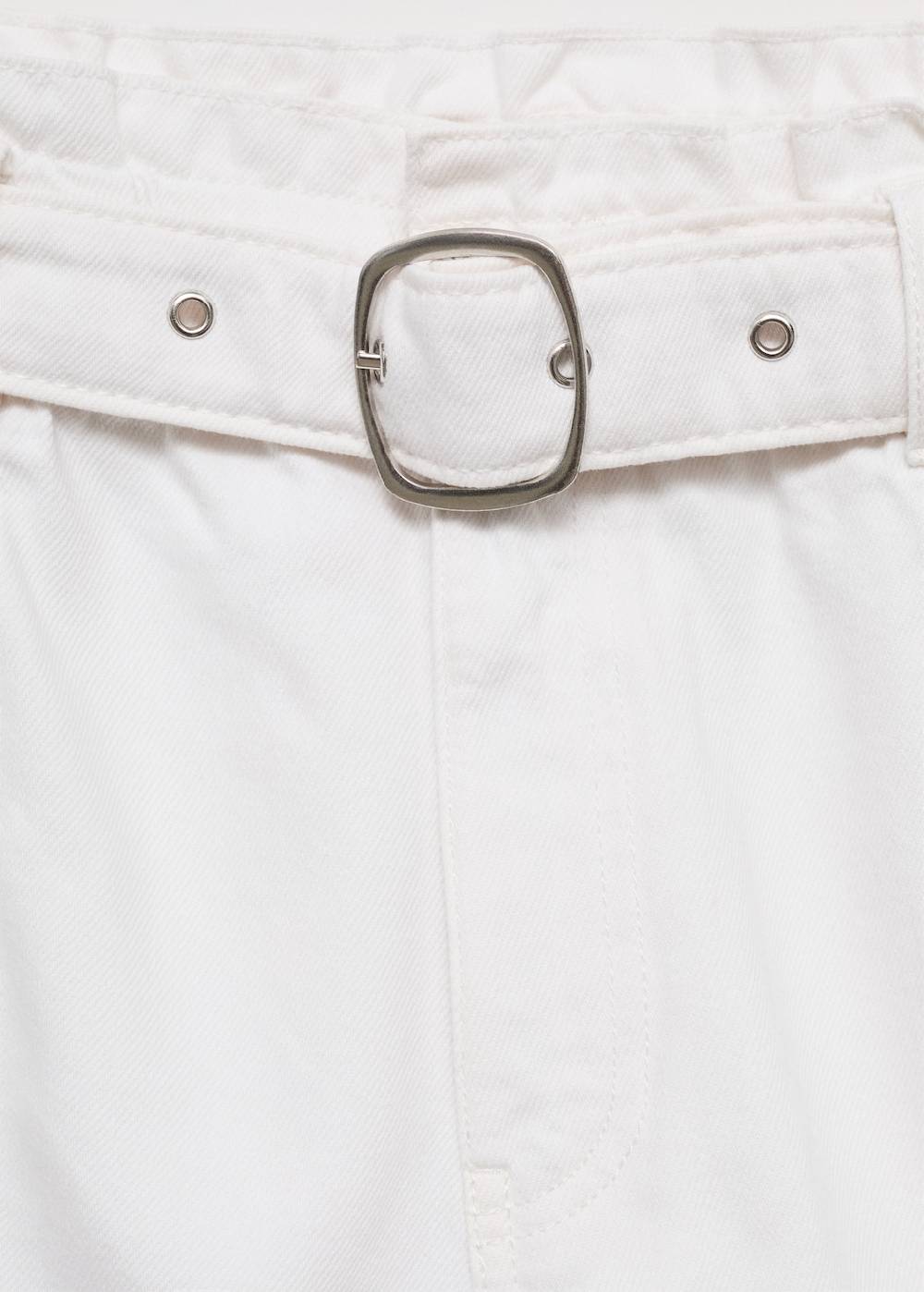 Mango Jeans-Shorts mit Gürtel Saisonale Angebote