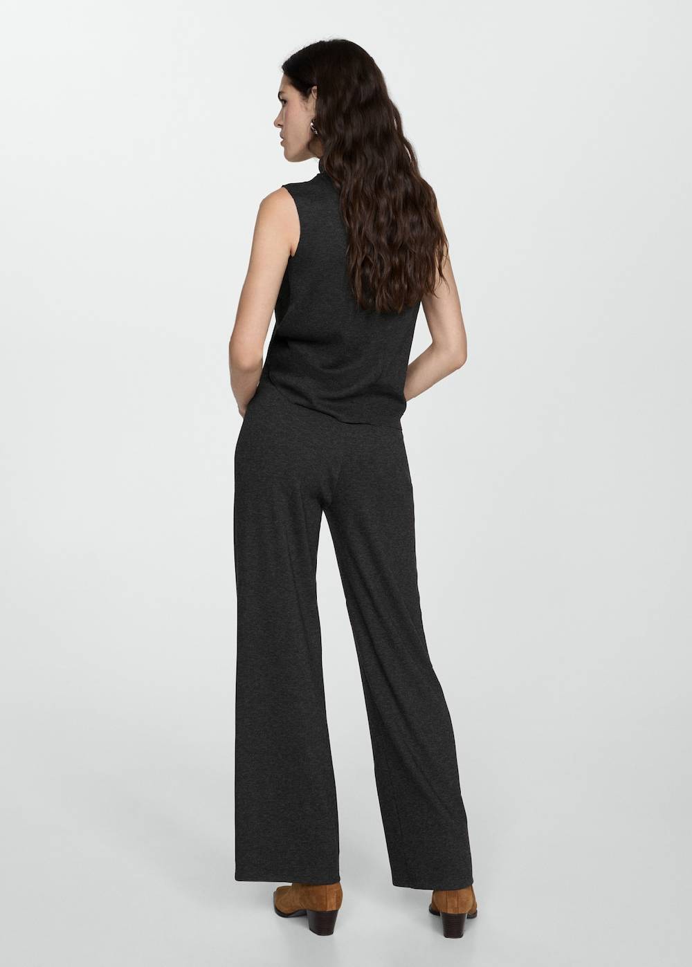 Mango Wideleg-Strickhose Kauf eins, bekomm eins gratis