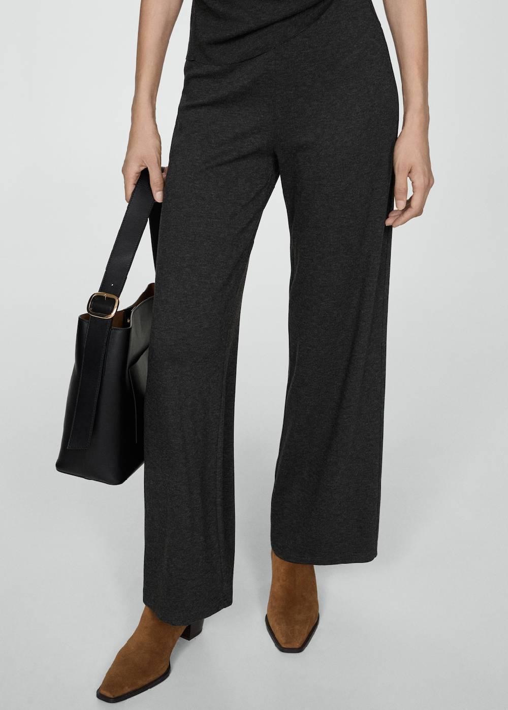 Mango Wideleg-Strickhose Kauf eins, bekomm eins gratis