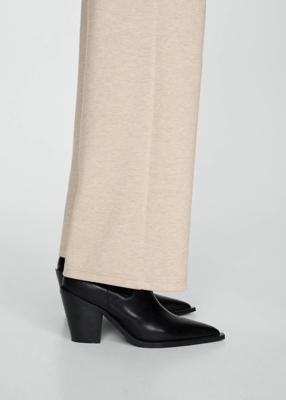 Mango Wideleg-Strickhose Sonderangebote