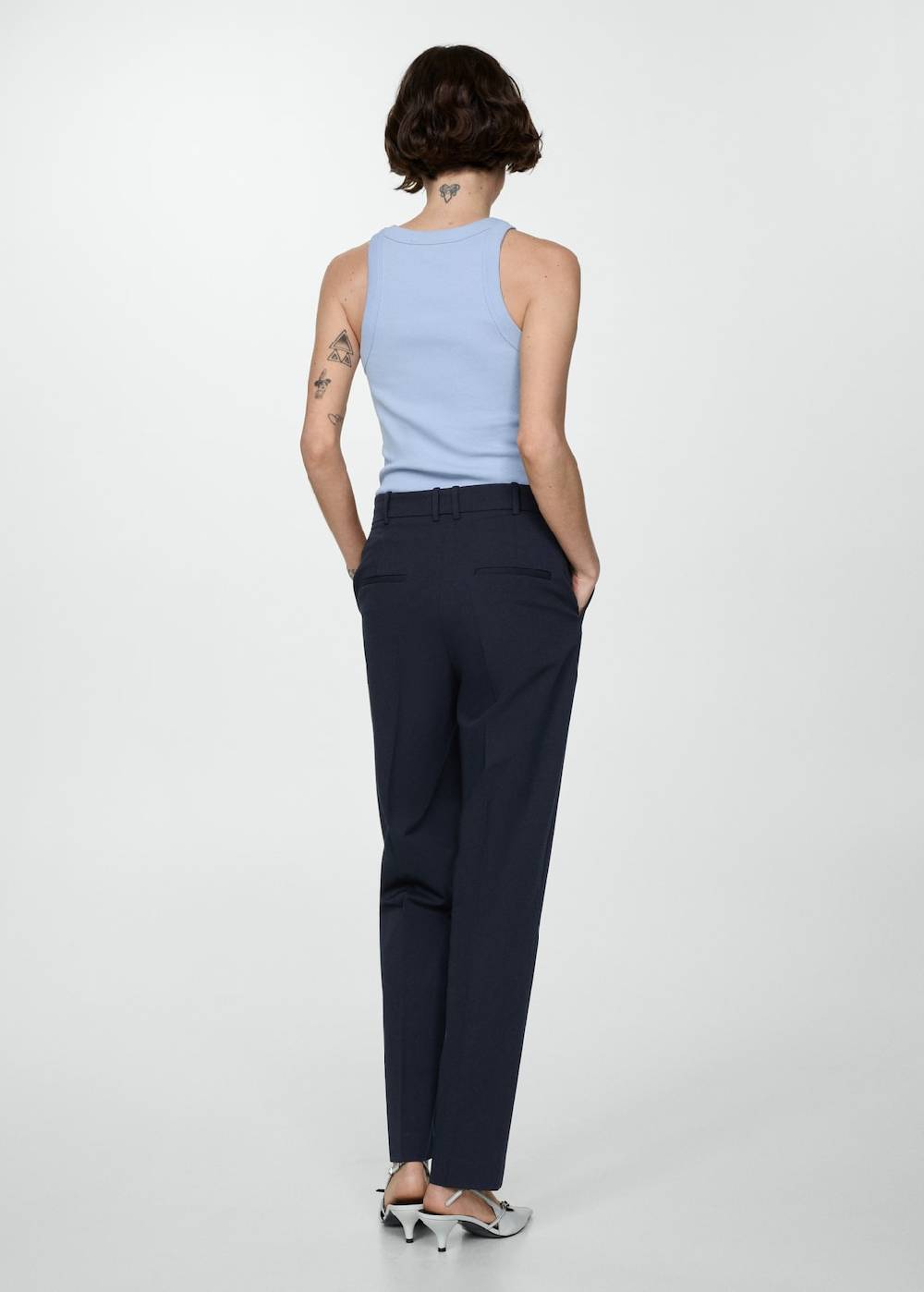 Mango Gerade Anzughose Neueste Stile