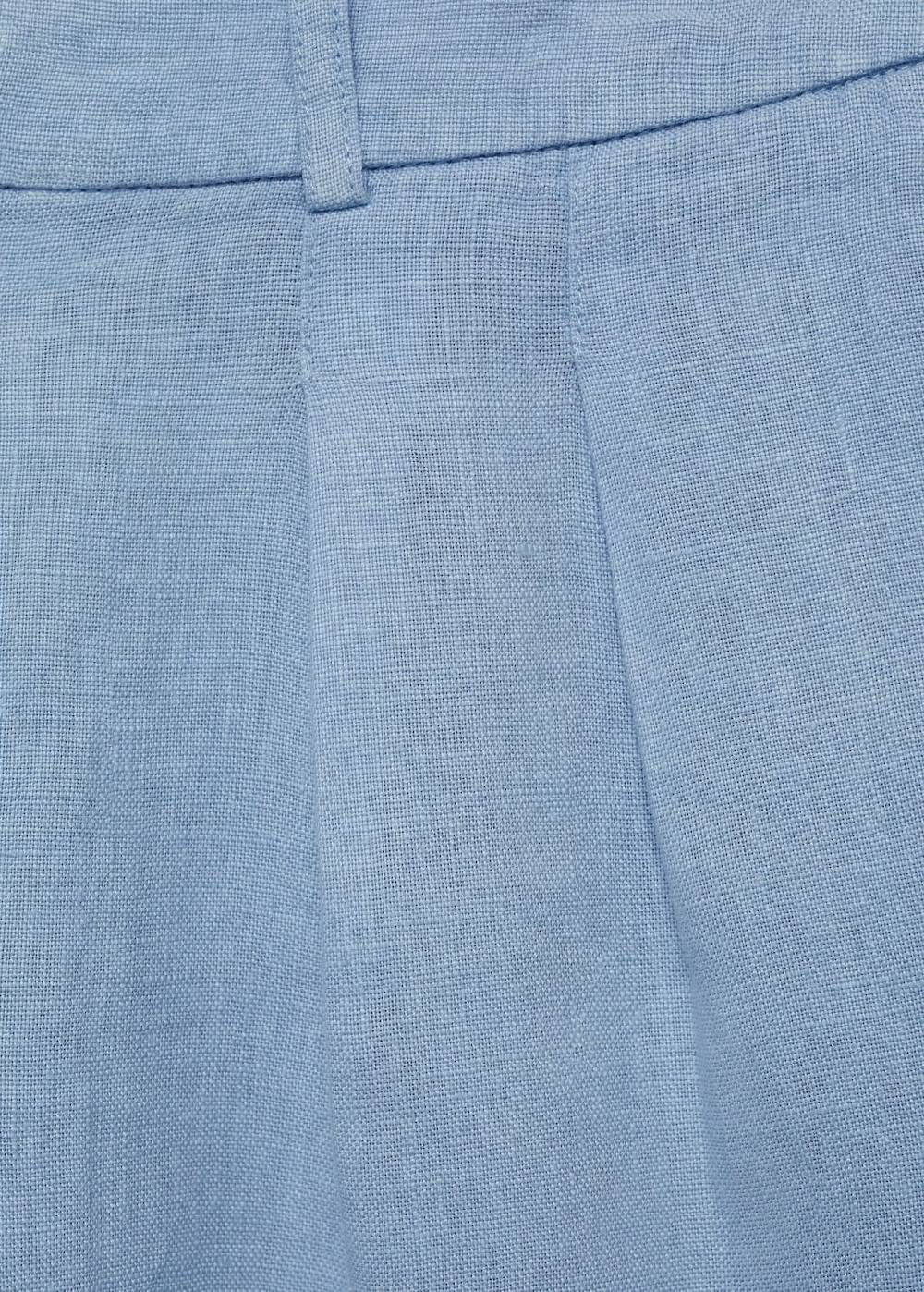 Mango Gerade Shorts aus 100 % Leinen Bis zu 65% Rabatt