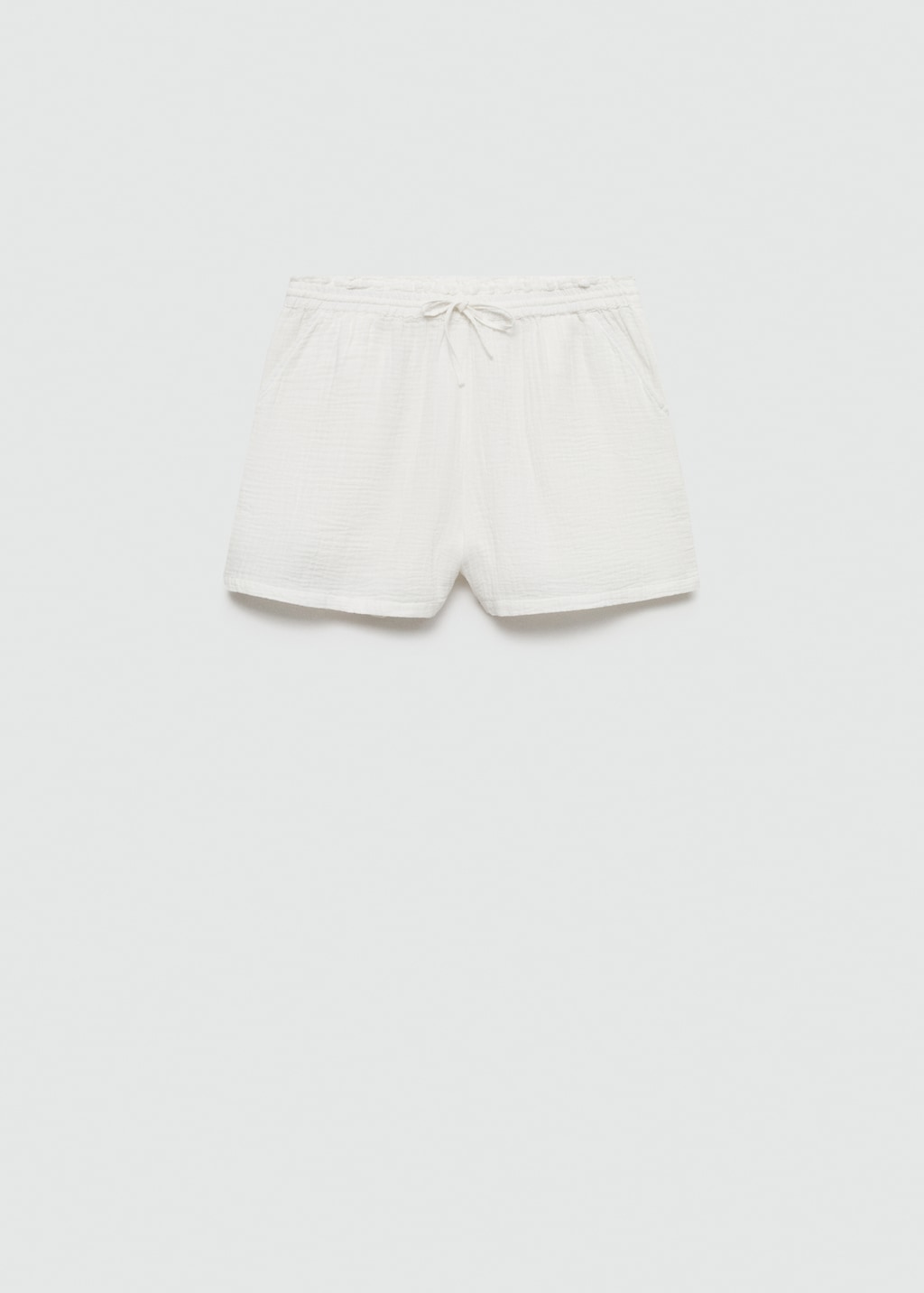 Mango Baumwollshorts mit Stretchbund Nur für heute