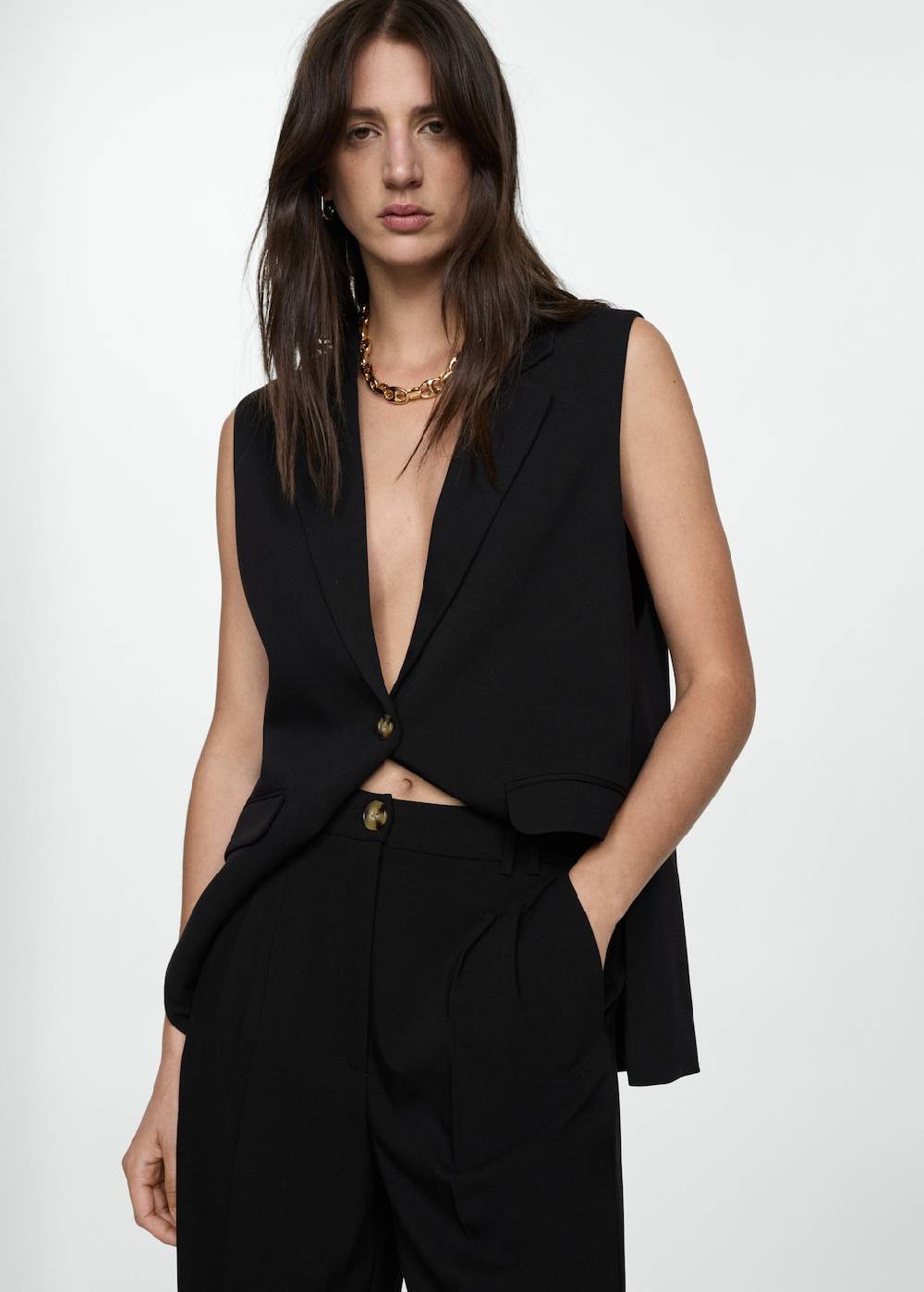 Mango Culotte mit Bundfalten Bis zu 55% Rabatt