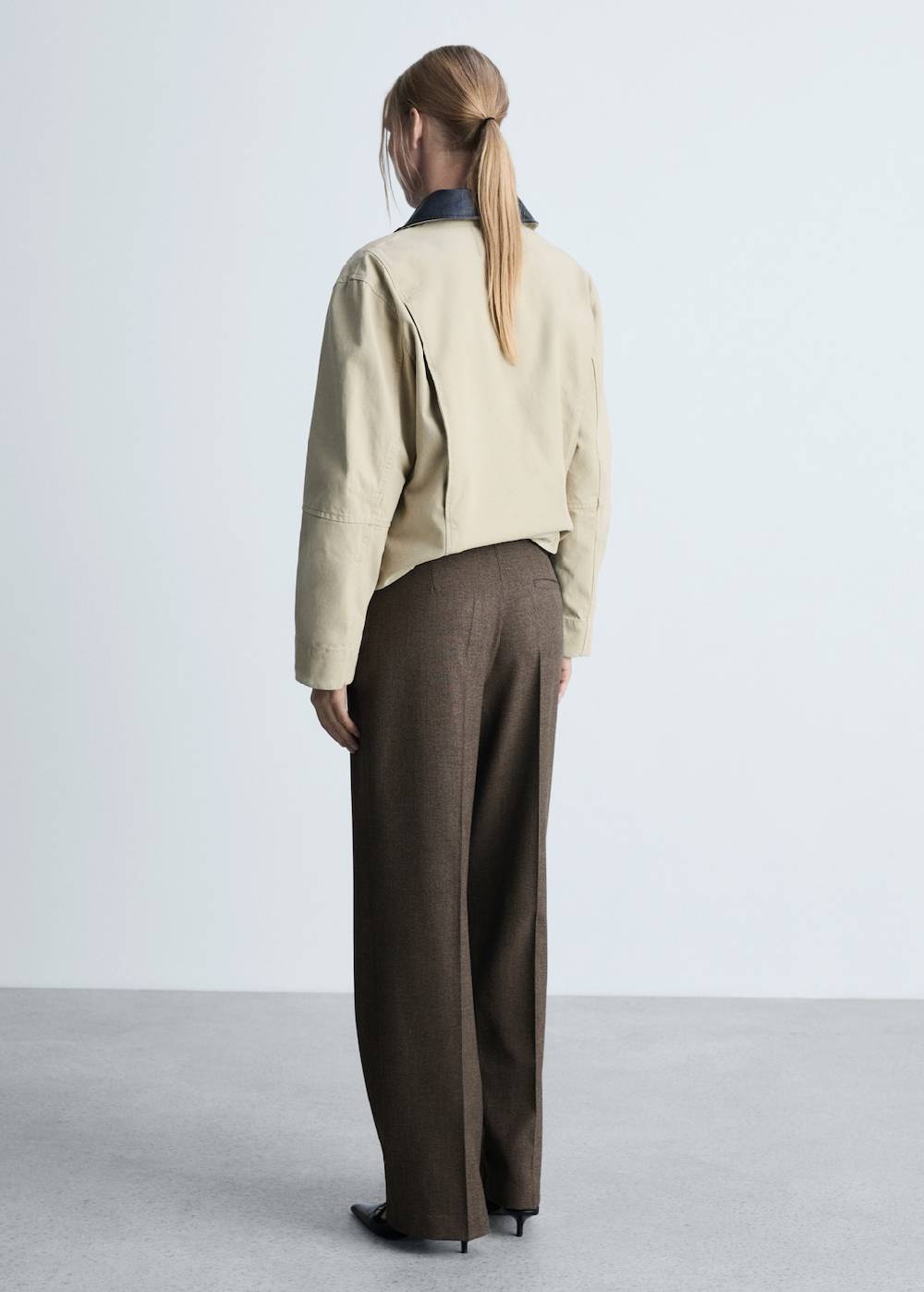Mango Gerade, fließende Hose Discount Store für neue Produkte
