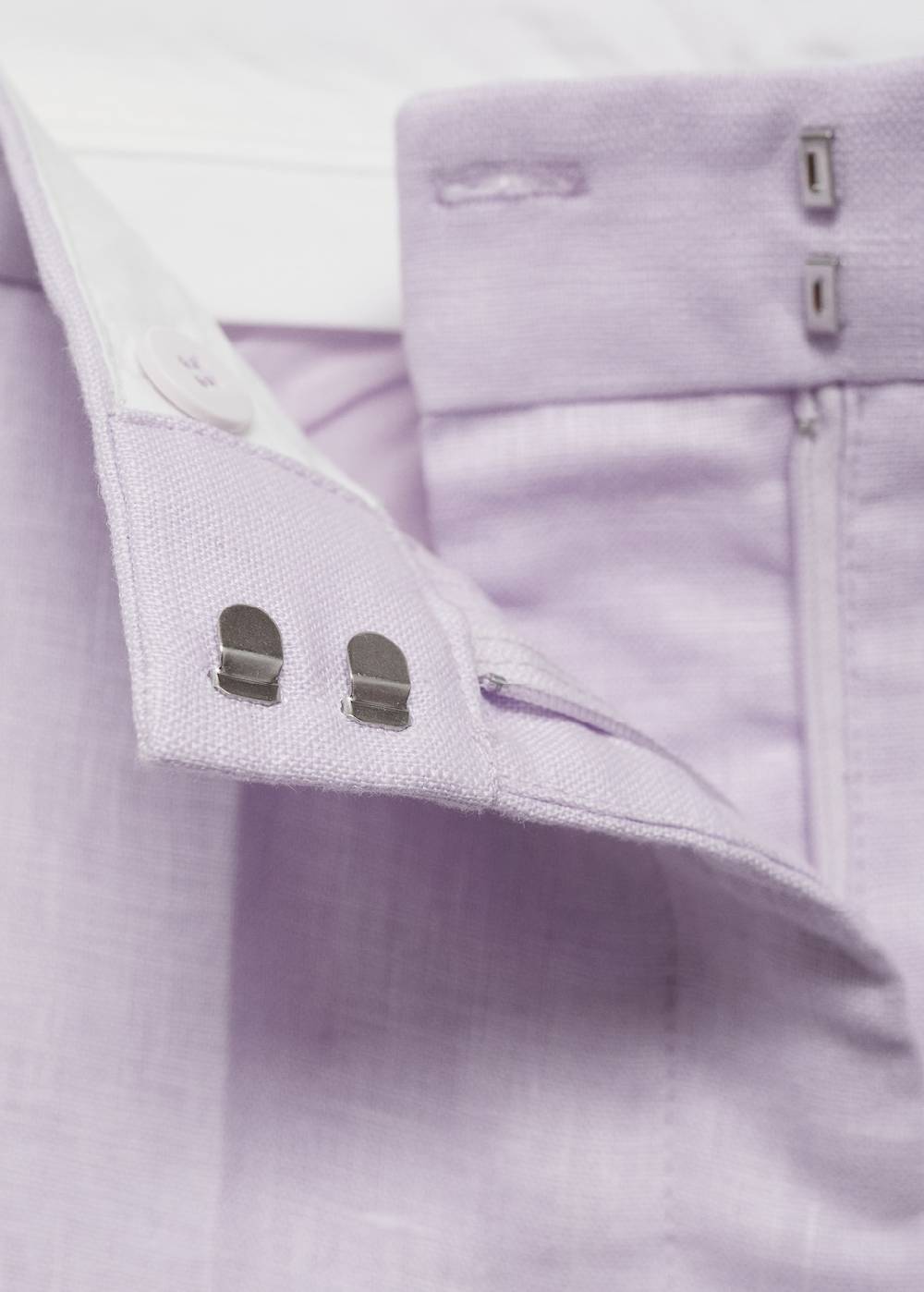 Mango Gerade Shorts aus 100 % Leinen zollfrei