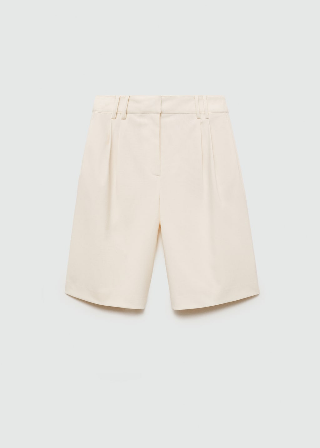 Mango Gerade Bermudashorts mit hohem Bund 50% Rabatt für begrenzte Zeit