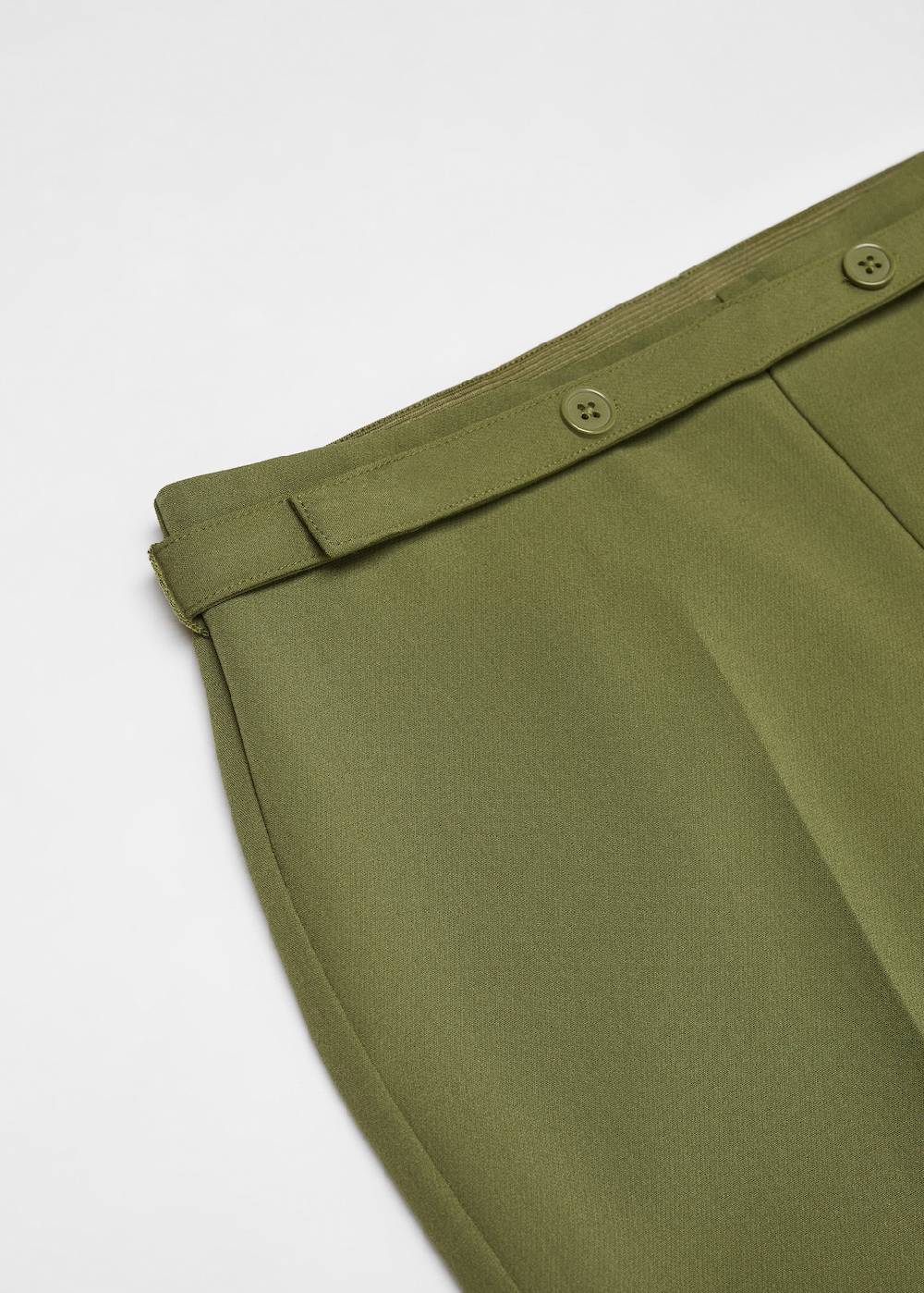 Mango Gerade Hose mit Gürtel Outlet