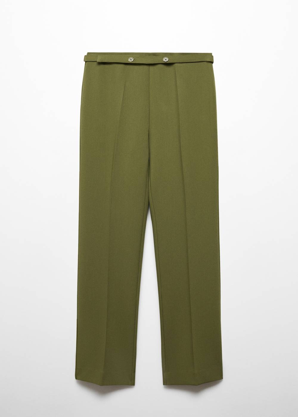 Mango Gerade Hose mit Gürtel Outlet