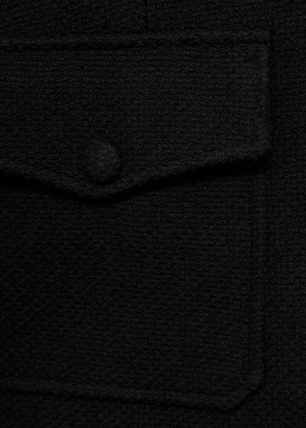 Mango Tweed-Jacke mit Taschen Rabatt